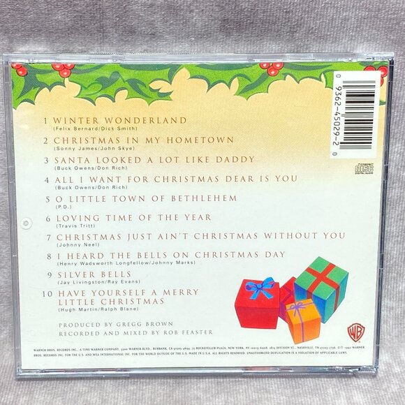 A Travis Tritt Christmas: Loving Time Of The Year CD 1992 Country Holiday Music - Picture 4 of 4
